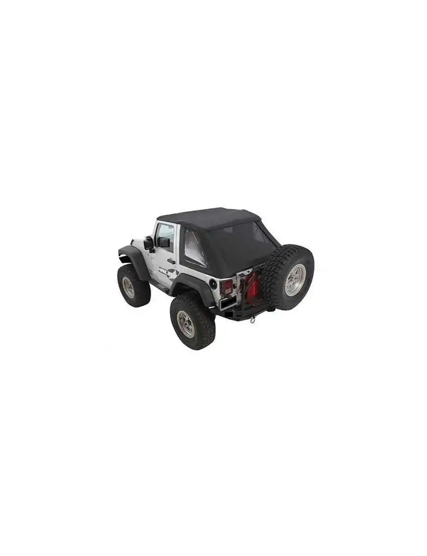 Soft Top SMITTYBILT Frameless Roof - Jeep Wrangler JK 2-door