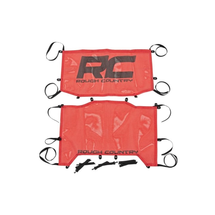 Dach Siatka Bikini Top Plus Czerowny Rough Country - Jeep Wrangler JL Unlimited 4 Drzwi