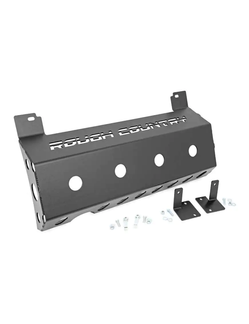 Exhaust Skid Plate Rough Country - Jeep Wrangler JL