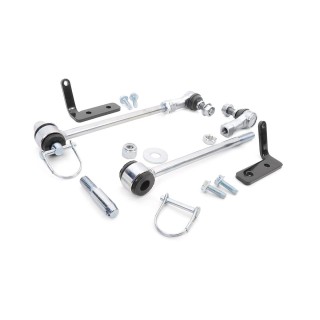Łączniki stabilizatora przednie rozpinane Rough Country - Lift 2,5" - Jeep Wrangler JK