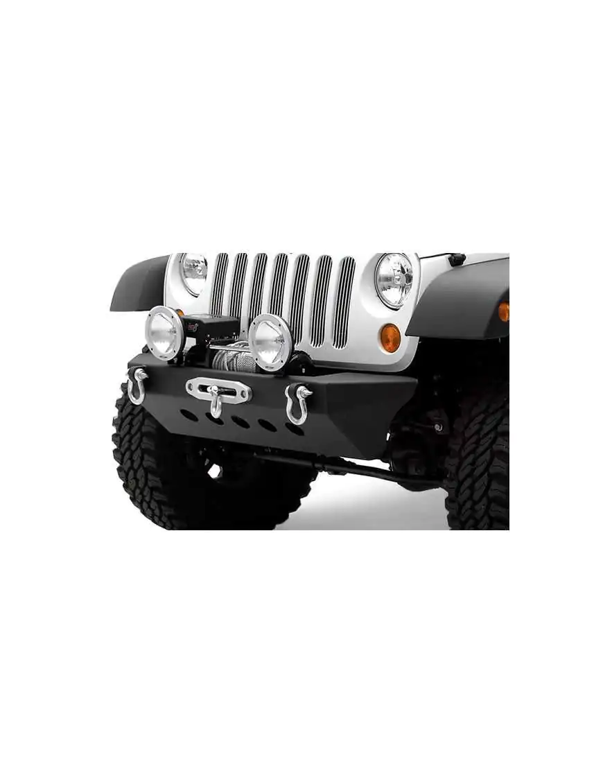 Front steel bumper with winch plate SMITTYBILT Classic Rock Crawler - Jeep Wrangler JK