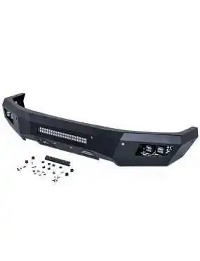 Reinforced Front Steel Bumper with LED Rough Country - Nissan Titan 16-19