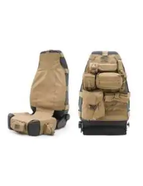 Beige Front Seat Cover Smittybilt G.E.A.R. - Jeep Grand Cherokee WK WH