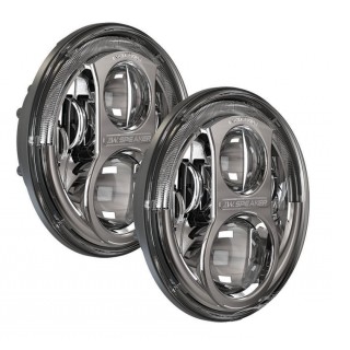 Reflektory przednie LED JW Speaker 8700 Evolution J2 Chrom - Jeep Wrangler JK