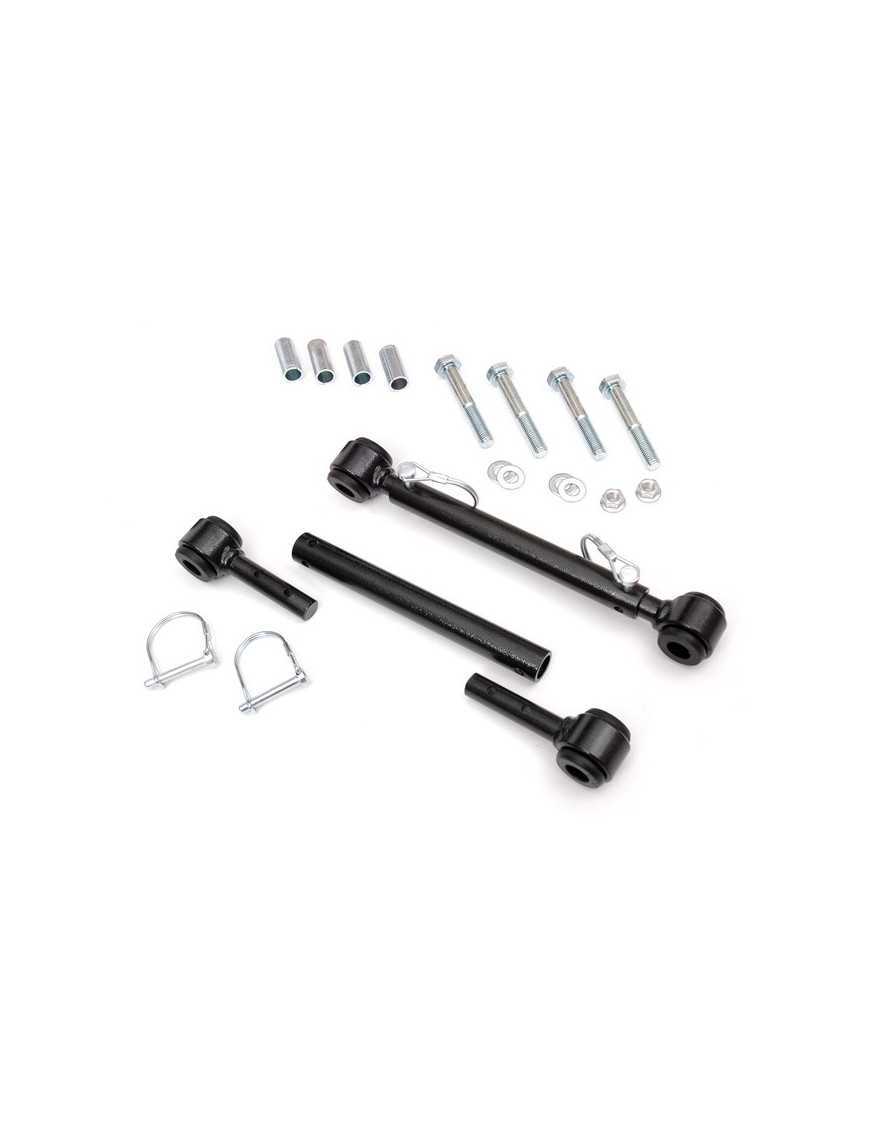 Łączniki stabilizatora tylne rozpinane Rough Country Lift 4-6" - Jeep Wrangler TJ