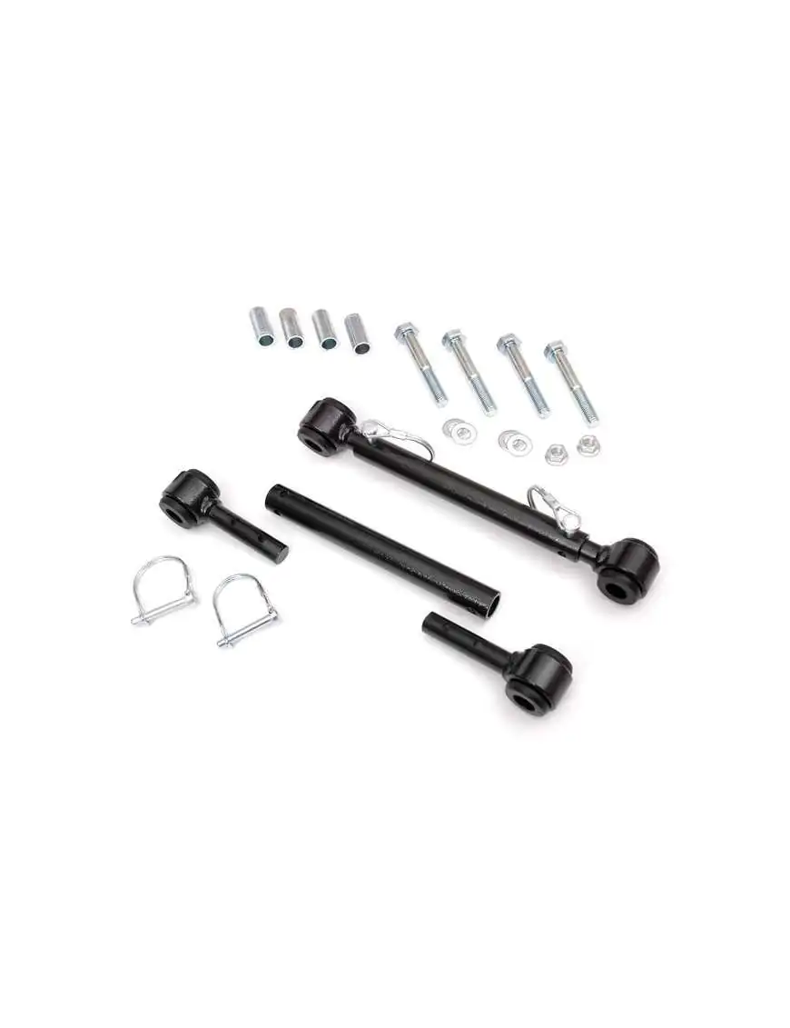 Łączniki stabilizatora tylne rozpinane Rough Country Lift 4-6" - Jeep Wrangler TJ