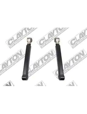 Rear Lower Adjustable Control Arms Lift 0-6.5" CLAYTON OFF ROAD - Jeep Wrangler JK