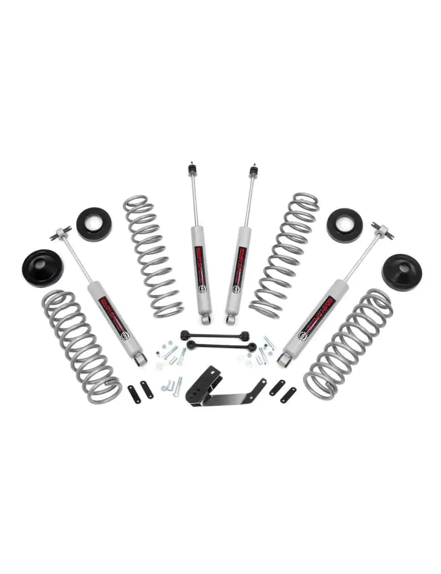 3,25" Rough Country Lift Kit - Jeep Wrangler JK 2 drzwi