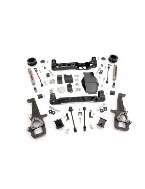 4" Rough Country Lift Kit - Dodge RAM 1500 4WD 09-11