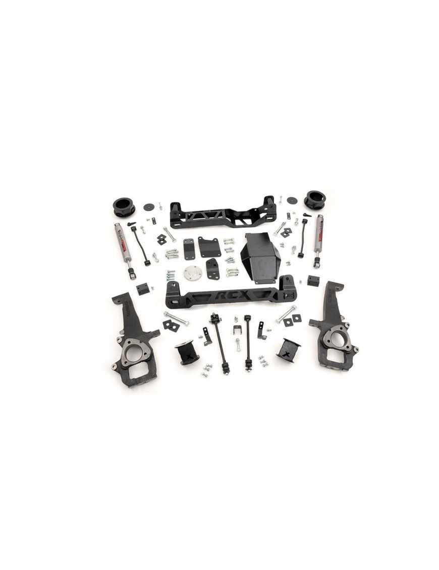 4" Rough Country Lift Kit - Dodge RAM 1500 4WD 09-11