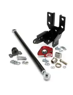 Front Panhard Bar Mount and Steering Gearbox Brace Transfer - Jeep Wrangler JK