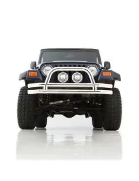 Front Tube Bumper SMITTYBILT Stainless Steel - Jeep Wrangler JK