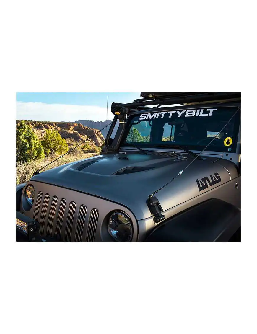 Engine Ventilated Hood Cover SMITTYBILT - Jeep Wrangler JK