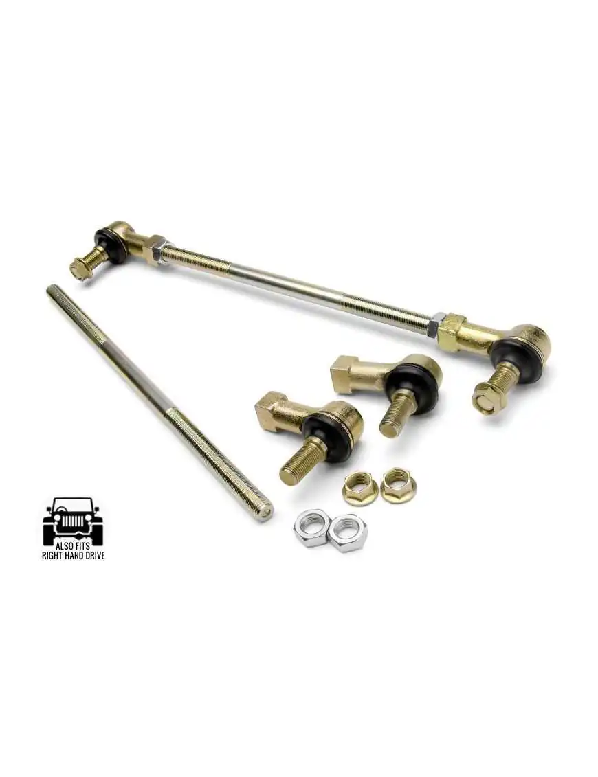 Adjustable Rear Stabilizer Links JKS, Lift 0-6'' - Jeep Wrangler JK JL JLU