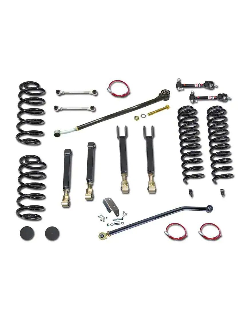 4" CLAYTON OFF ROAD Entry Level Lift Kit zawieszenie - Jeep Wrangler LJ