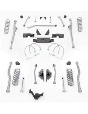 3,5" Extreme Duty Long Arm Lift Kit Radius Przód / 4 Link  Tył RUBICON EXPRESS - Jeep Wrangler JK 4 drzwi