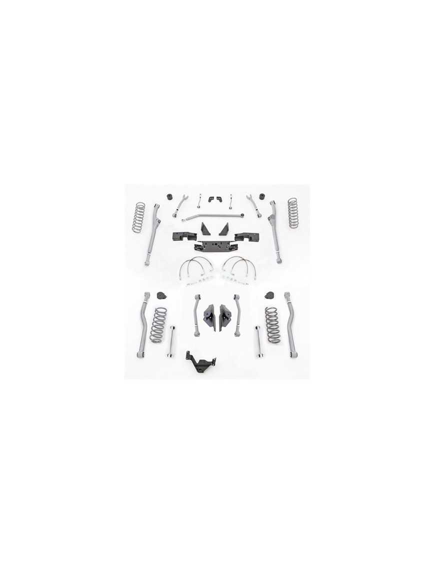 3.5" Extreme Duty Long Arm Lift Kit Front Radius / Rear 4 Link RUBICON EXPRESS - Jeep Wrangler JK 2 door