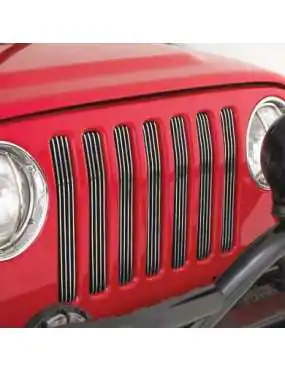 Aluminum Grill Inserts Smittybilt - Jeep Wrangler TJ