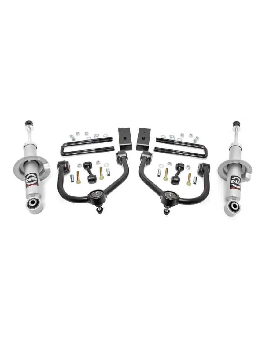 3" Rough Country Lift Kit Zawieszenie - Nissan Titan 04-18