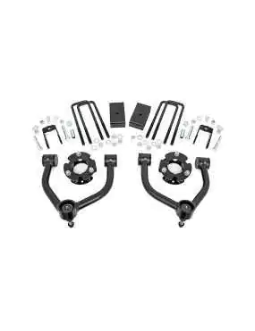 3" Rough Country Bolt-On Lift Kit Zawieszenia - Nissan Titan XD 16-18