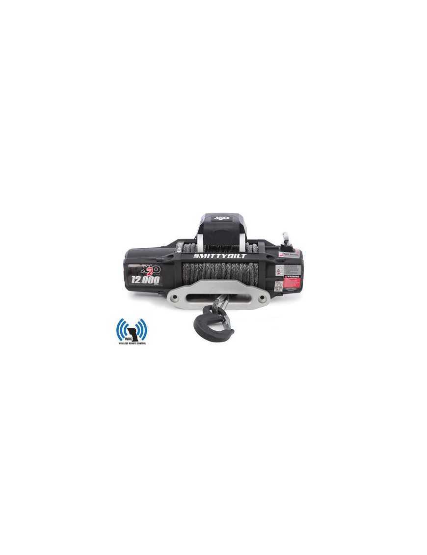 Winch SMITTYBILT X20 GEN2 12000 LBS Synthetic Rope Wireless Control