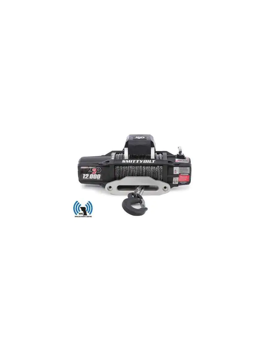 Winch SMITTYBILT X20 GEN2 12000 LBS Synthetic Rope Wireless Control