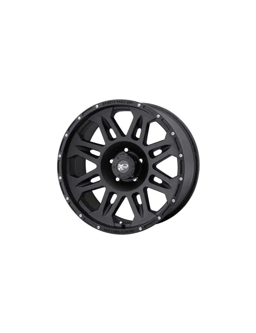 Felga Aluminiowa 9x17" 5x127 ET-6 - ProComp Model 7005 Flat Black - Jeep Wrangler JL
