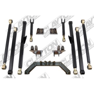 4"- 8'' Clayton Offroad Long Arm Upgrade Lift Kit - Jeep Wrangler LJ
