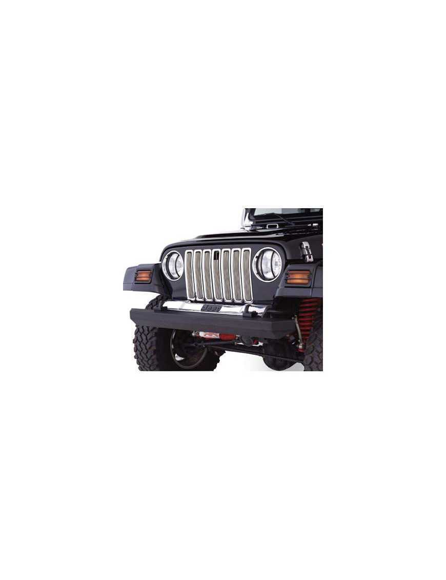 Chrome Aluminum Grill Inserts Smittybilt - Jeep Wrangler TJ