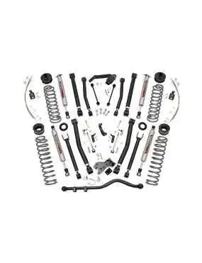 6" Rough Country X Series Lift Kit - Jeep Wrangler JK 2 drzwi