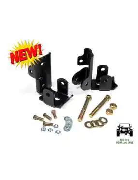 Rear Shock Relocation Mounts JKS - Jeep Wrangler JK