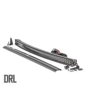 Listwa LED CREE 127cm Podwójna Zakrzywiona Black Series DRL Biały Rough Country