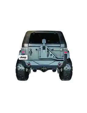 Rear steel bumper wheel mount GO INDUSTRIES - Jeep Wrangler JK