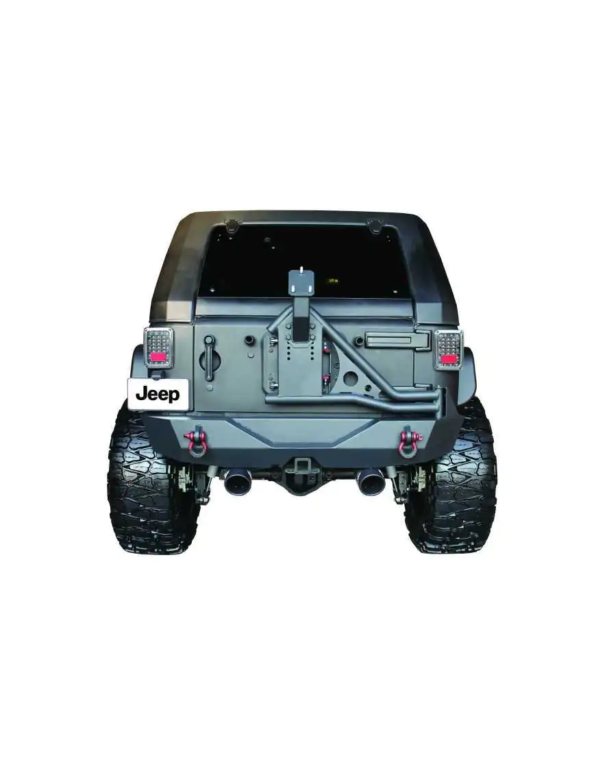 Rear steel bumper wheel mount GO INDUSTRIES - Jeep Wrangler JK