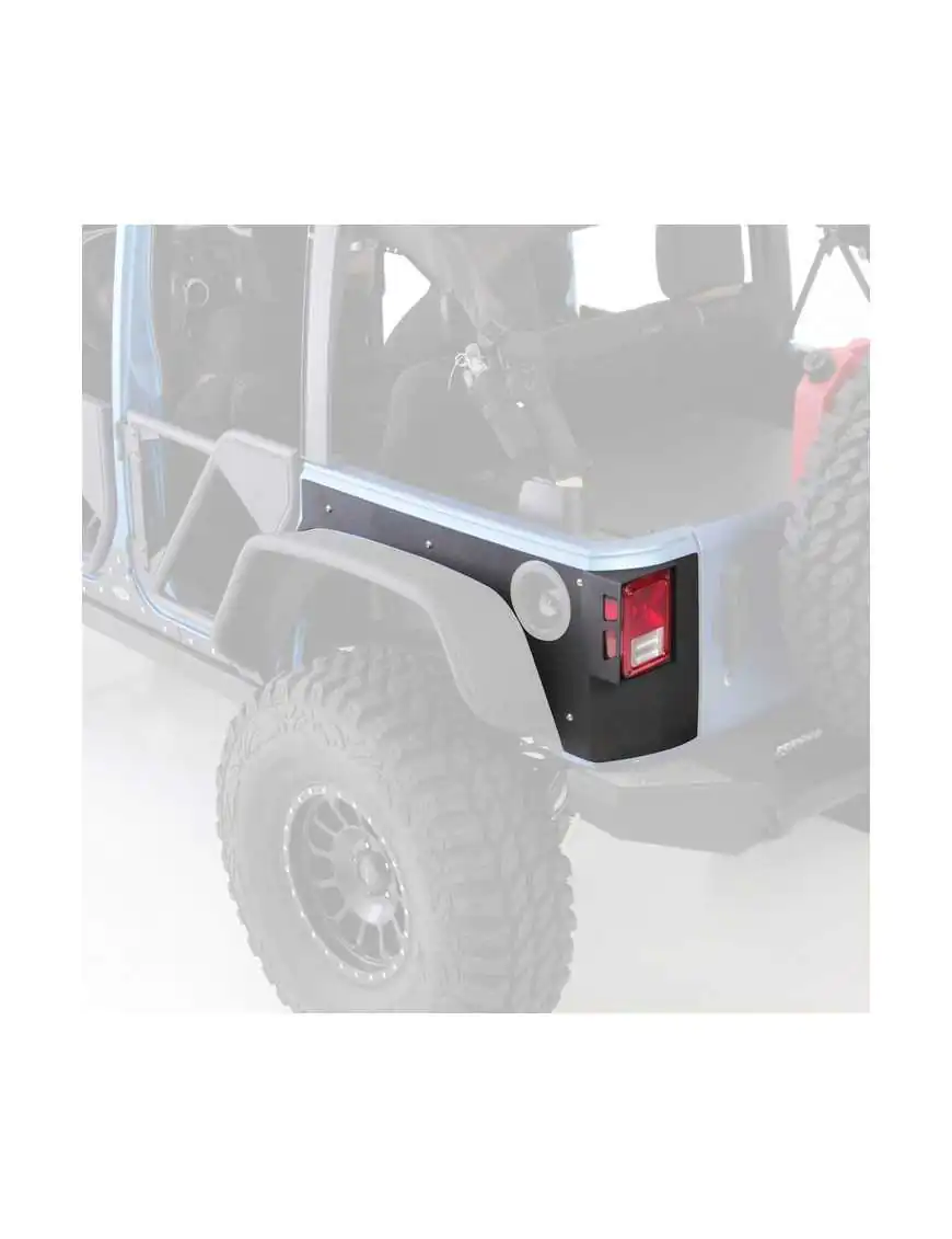 Rear Fender Flares Covers SMITTYBILT XRC - Jeep Wrangler JK 4 door