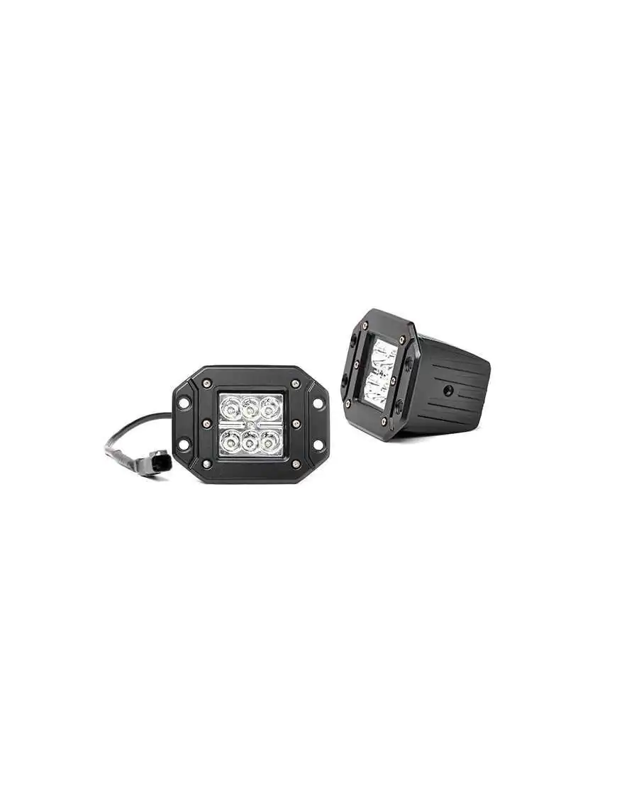 Reflektory LED Rough Country wpuszczane (para)