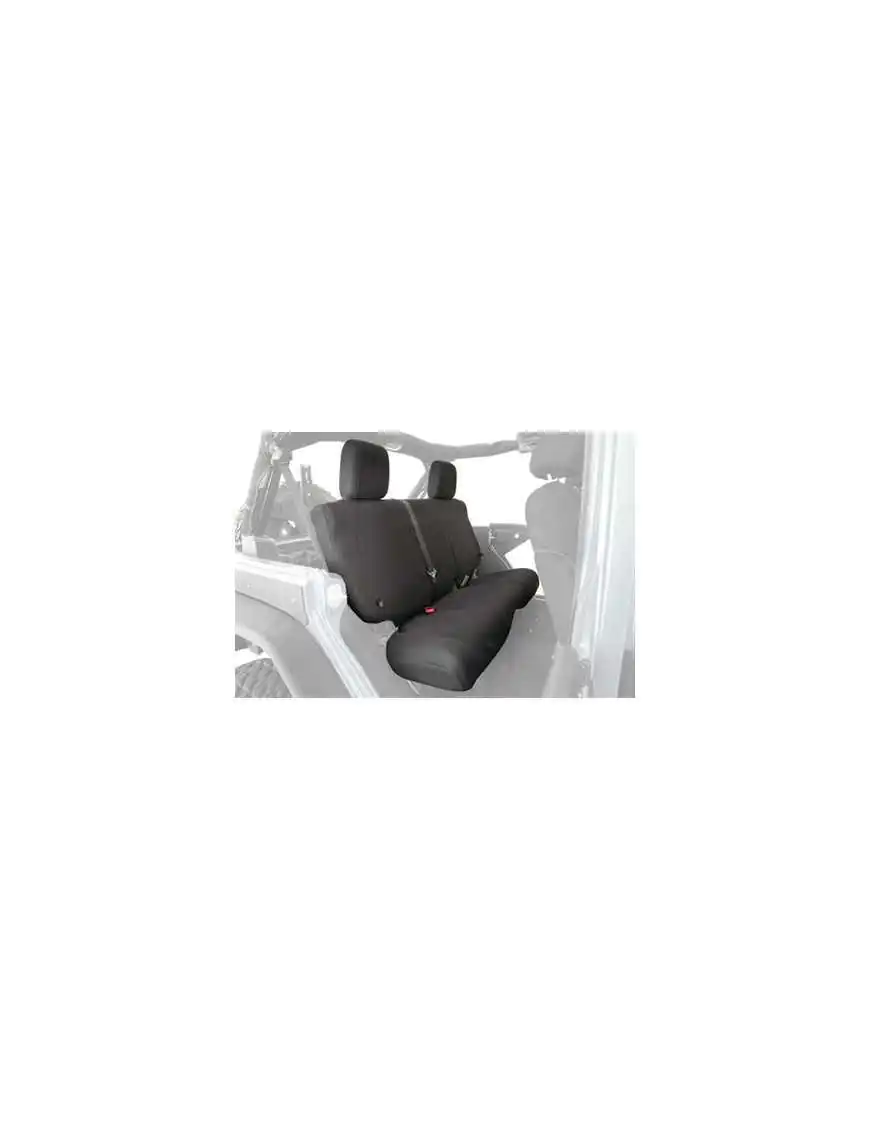 Black Rear Seat Cover Smittybilt G.E.A.R. - Jeep Wrangler TJ 97-02