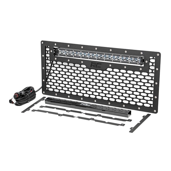 Grill z Pojedynczą Listwą LED 50cm Rough Country - Jeep Wrangler JK