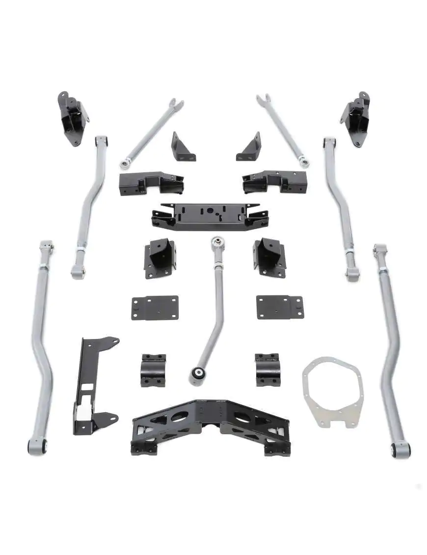 Long Arm Upgrade Lift Kit 4 Link Przód / 3 Link Tył RUBICON EXPRESS - Jepp Wrangler JK