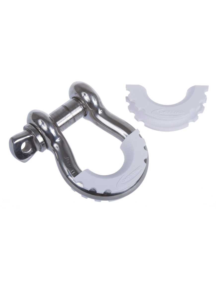 Bumper Shackle Isolators White (Pair) DAYSTAR