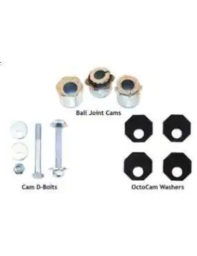 Front Control Arm Cam Bolts for Jeep Wrangler JK