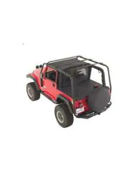 Bagażnik dachowy Smittybilt SRC Roof Rack - Jeep Wrangler TJ