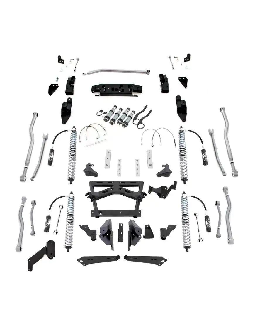 Extreme-Duty Long Arm 4-Link Kit, Coil-over, Bump Stops RUBICON EXPRESS - Jeep Wrangler JK