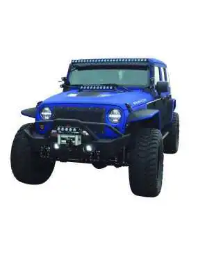 Front steel bumper for winch MID GO INDUSTRIES - Jeep Wrangler JK