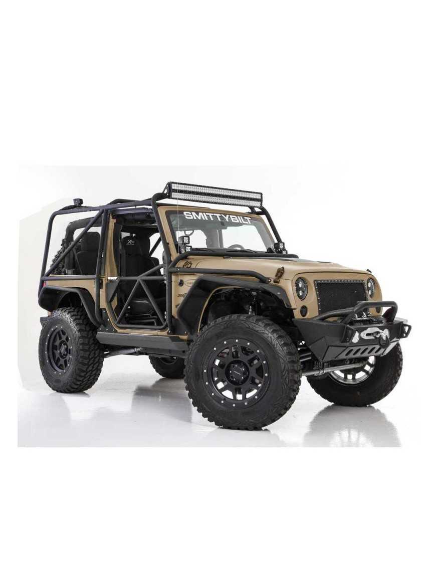 Klatka Zabezpieczająca Smittybilt XRC EXOSKELETON - Jeep Wrangler JK 07-17 2 Drzwi