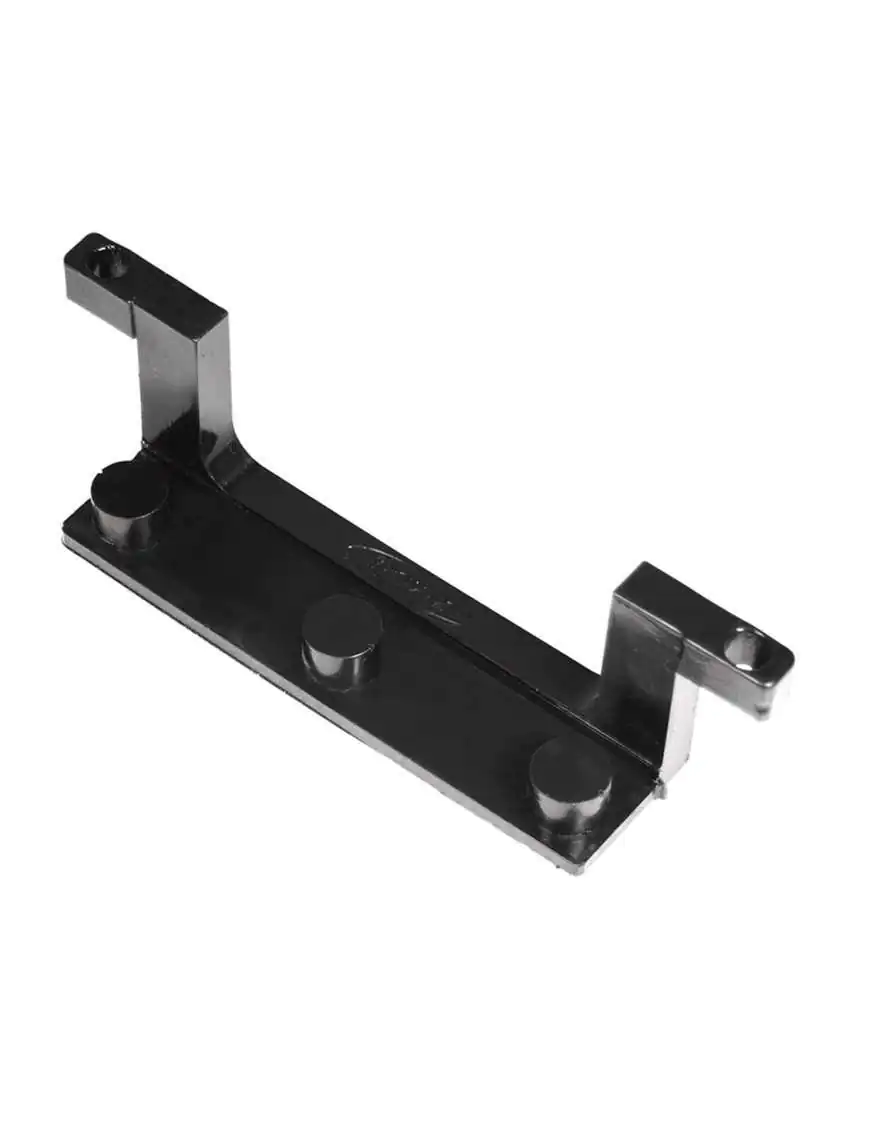 Front License Plate Mounting Bracket Black DAYSTAR