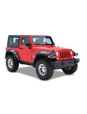 Rear Fender Flares Bushwacker Pocket Style - Jeep Wrangler JK 2 door