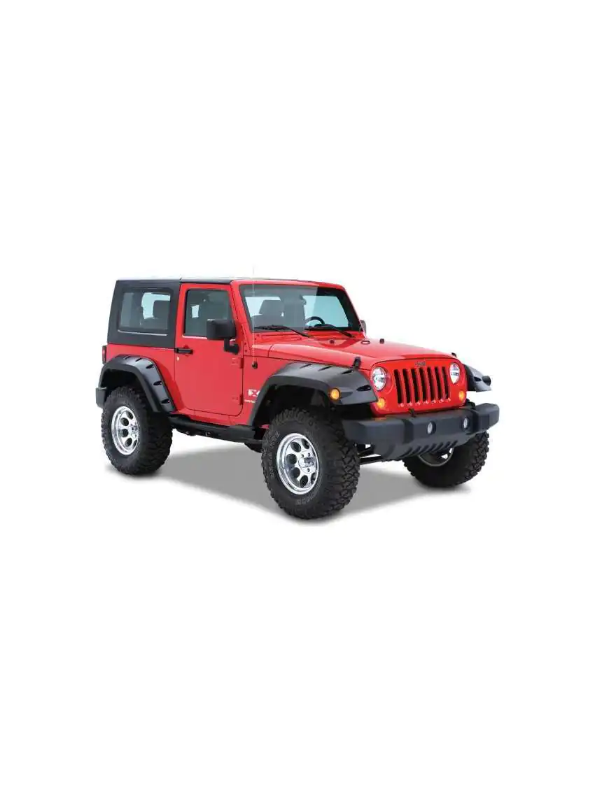 Rear Fender Flares Bushwacker Pocket Style - Jeep Wrangler JK 2 door