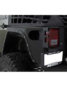 Rear Corner Guards Mud Flaps SMITTYBILT XRC - Jeep Wrangler JK 2 door