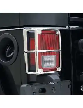 Rear Steel Tail Light Guards Smittybilt - Jeep Wrangler JK